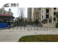 武漢鋼精靈升降路樁 預埋式可移動路樁