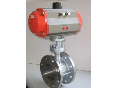 氣動蝶閥D641X  不銹鋼氣動法蘭蝶閥