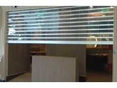 商城水晶門河北生產廠家，商鋪門店水晶折疊門