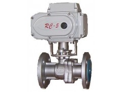 電動法蘭球閥，電動O型球閥，電動二通閥