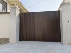 卓昂鋁藝門、農村鋁藝門生產安裝，任丘鋁藝庭院門生產廠家